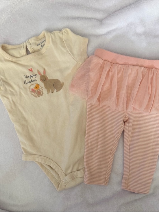 Carter's Other - Carter's Cream Easter Short-Sleeve Infant Bodysuit & Tutu Leggings